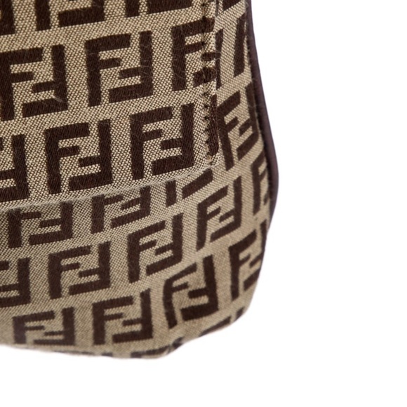 Fendi 2006 Zucchino monogram baguette crossbody bag - Picture 16 of 16